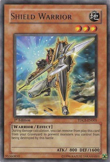 Shield Warrior The Duelist Genesis Yu-Gi-Oh! card