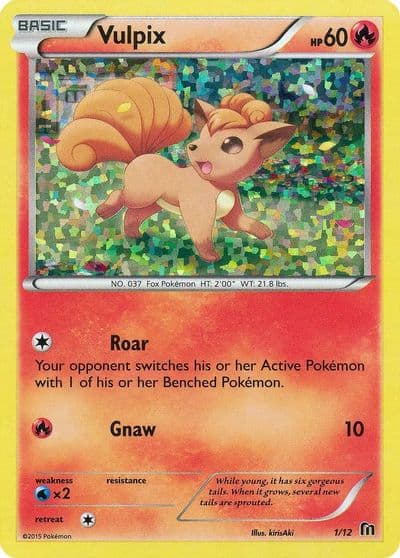 Vulpix McDonald's Promos 2016 Pokemon card