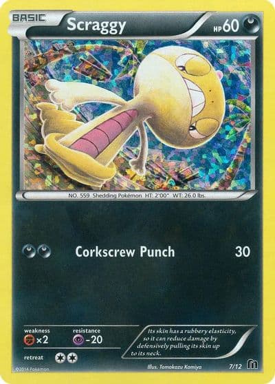 Scraggy McDonald's Promos 2016 Pokemon card