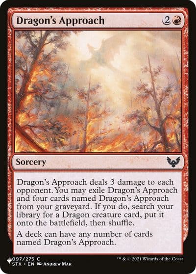 Dragons Approach The List Reprints Magic card