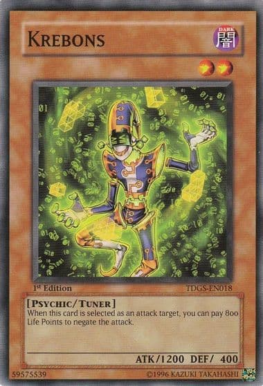 Krebons The Duelist Genesis Yu-Gi-Oh! card