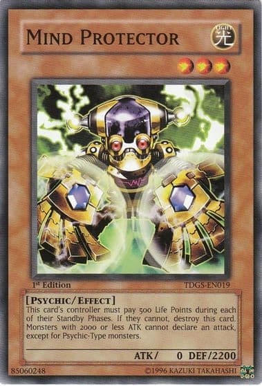 Mind Protector The Duelist Genesis Yu-Gi-Oh! card