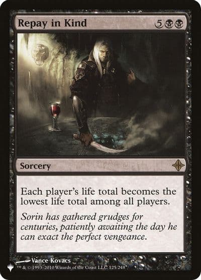 Repay in Kind The List Reprints Magic card
