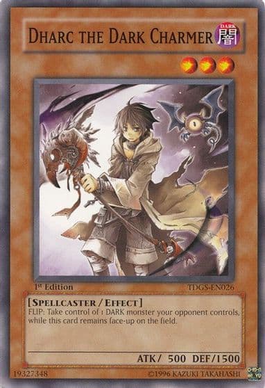 Dharc the Dark Charmer The Duelist Genesis Yu-Gi-Oh! card