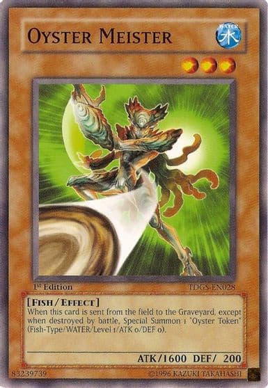 Oyster Meister The Duelist Genesis Yu-Gi-Oh! card