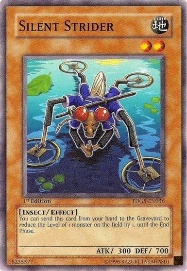 Silent Strider The Duelist Genesis Yu-Gi-Oh! card