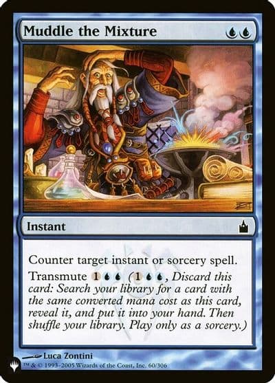 Muddle the Mixture The List Reprints Magic card