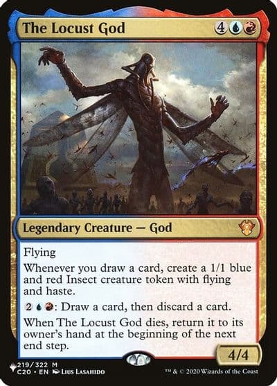 The Locust God The List Reprints Magic card