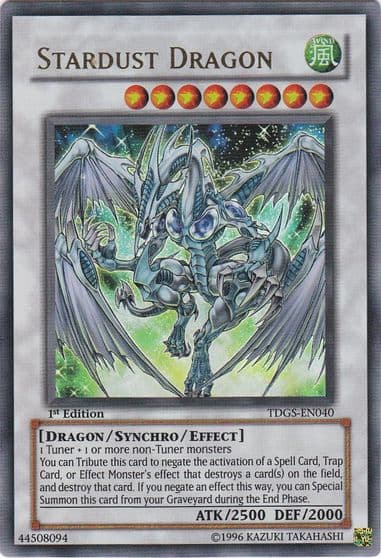 Stardust Dragon The Duelist Genesis Yu-Gi-Oh! card