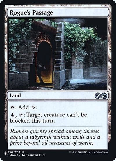 Rogues Passage UMA The List Reprints Magic card