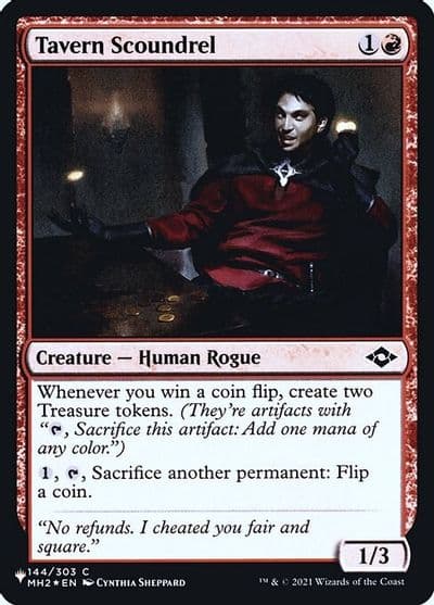 Tavern Scoundrel The List Reprints Magic card