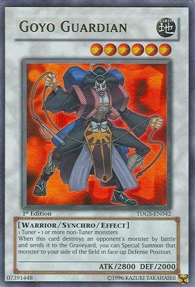 Goyo Guardian The Duelist Genesis Yu-Gi-Oh! card
