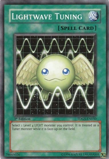 Lightwave Tuning The Duelist Genesis Yu-Gi-Oh! card