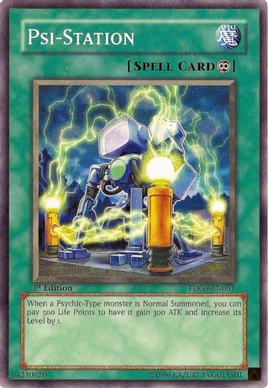 Psi Station The Duelist Genesis Yu-Gi-Oh! card