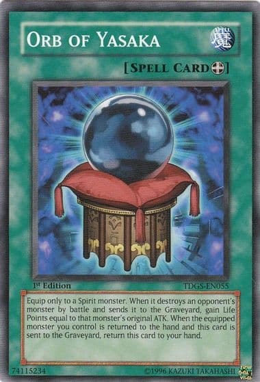 Orb of Yasaka The Duelist Genesis Yu-Gi-Oh! card