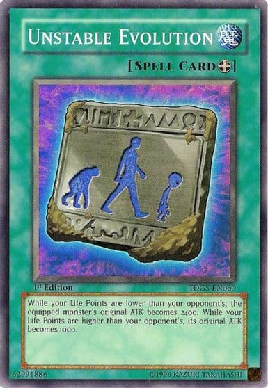 Unstable Evolution The Duelist Genesis Yu-Gi-Oh! card