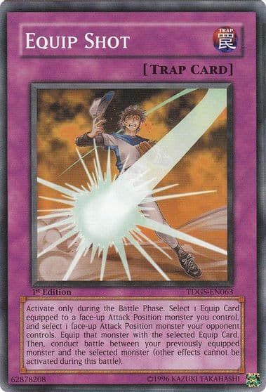 Equip Shot The Duelist Genesis Yu-Gi-Oh! card