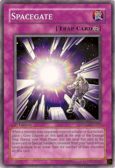 Spacegate The Duelist Genesis Yu-Gi-Oh! card