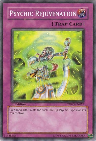 Psychic Rejuvenation The Duelist Genesis Yu-Gi-Oh! card