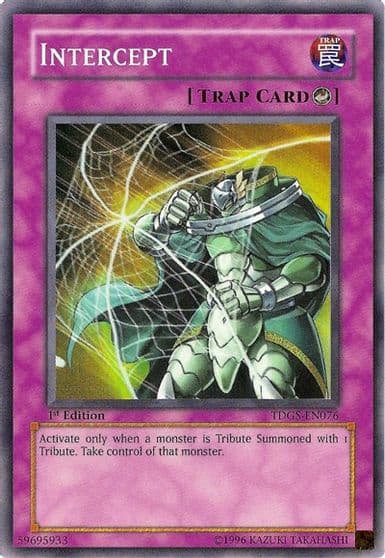 Intercept The Duelist Genesis Yu-Gi-Oh! card
