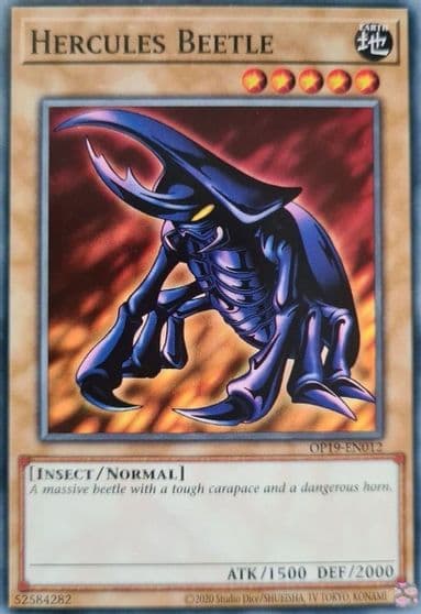 Hercules Beetle OTS Tournament Pack 19 Yu-Gi-Oh! card