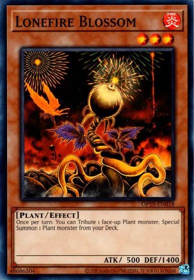 Lonefire Blossom OTS Tournament Pack 19 Yu-Gi-Oh! card
