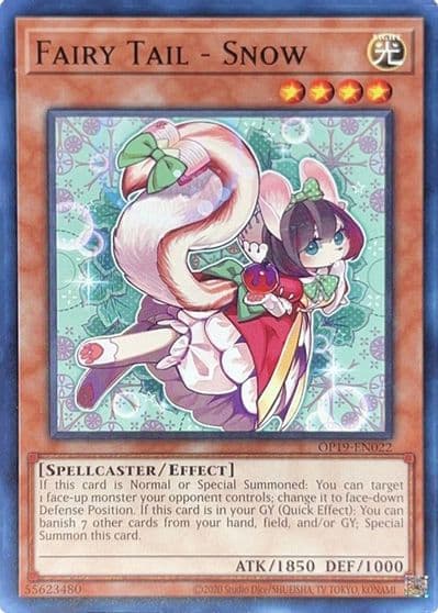 Fairy Tail Snow OTS Tournament Pack 19 Yu-Gi-Oh! card