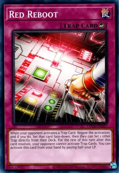 Red Reboot OTS Tournament Pack 19 Yu-Gi-Oh! card