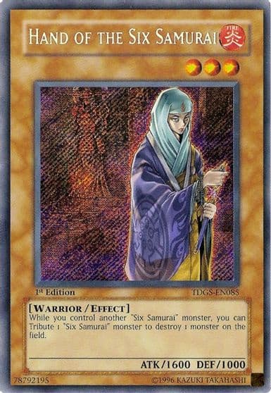 Hand of the Six Samurai The Duelist Genesis Yu-Gi-Oh! card