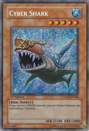 Cyber Shark The Duelist Genesis Yu-Gi-Oh! card