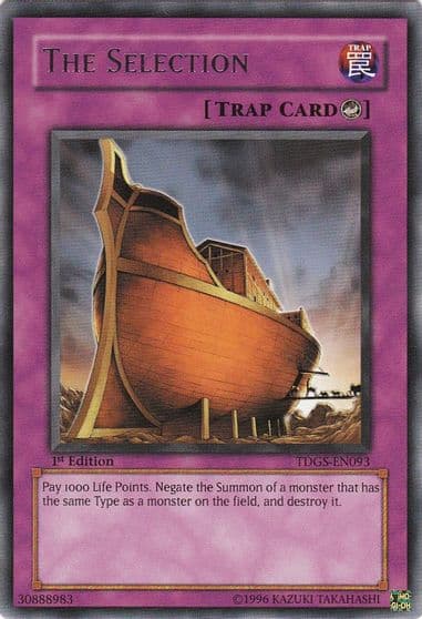 The Selection The Duelist Genesis Yu-Gi-Oh! card
