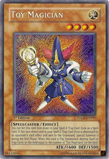 Toy Magician The Duelist Genesis Yu-Gi-Oh! card