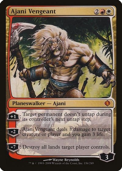 Ajani Vengeant Shards of Alara Magic card