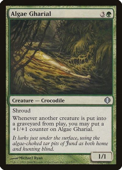 Algae Gharial Shards of Alara Magic card