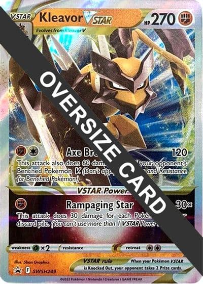 Kleavor VSTAR - SWSH249 Jumbo Cards Pokemon card