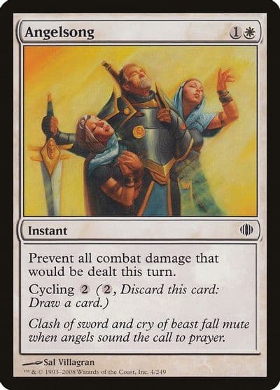 Angelsong Shards of Alara Magic card