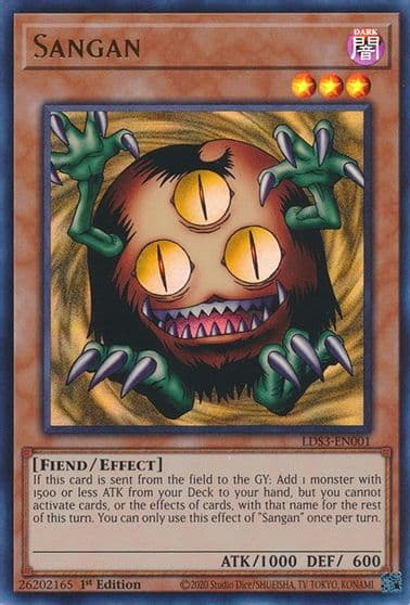 Sangan Legendary Duelists: Season 3 Yu-Gi-Oh! card