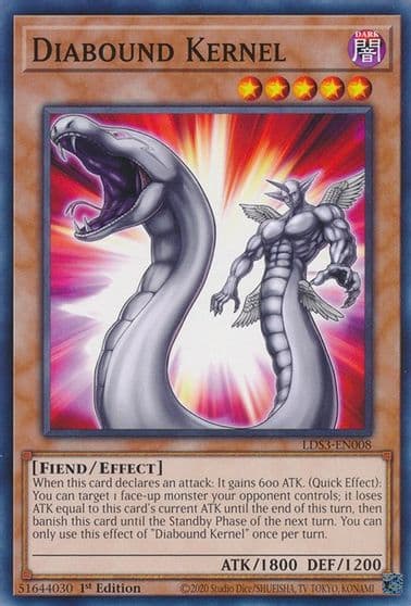 Diabound Kernel Legendary Duelists: Season 3 Yu-Gi-Oh! card