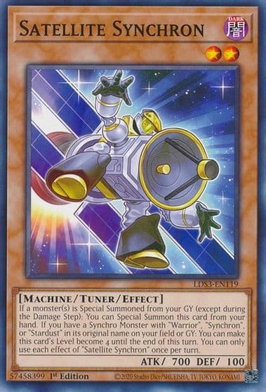 Satellite Synchron Legendary Duelists: Season 3 Yu-Gi-Oh! card