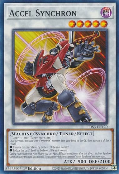 Accel Synchron Legendary Duelists: Season 3 Yu-Gi-Oh! card