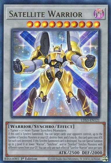 Satellite Warrior Legendary Duelists: Season 3 Yu-Gi-Oh! card