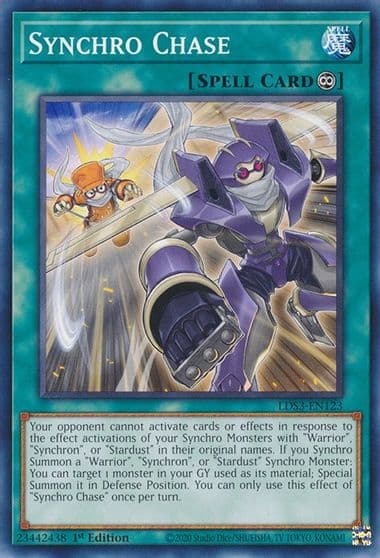 Synchro Chase Legendary Duelists: Season 3 Yu-Gi-Oh! card