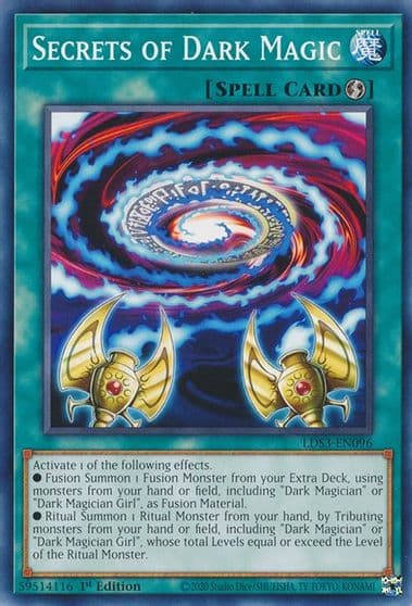 Secrets of Dark Magic Legendary Duelists: Season 3 Yu-Gi-Oh! card