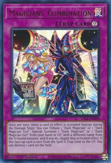 Magicians Combination Legendary Duelists: Season 3 Yu-Gi-Oh! card