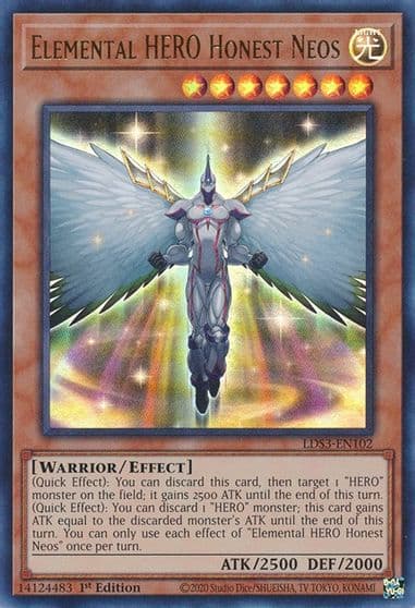 Elemental HERO Honest Neos Legendary Duelists: Season 3 Yu-Gi-Oh! card