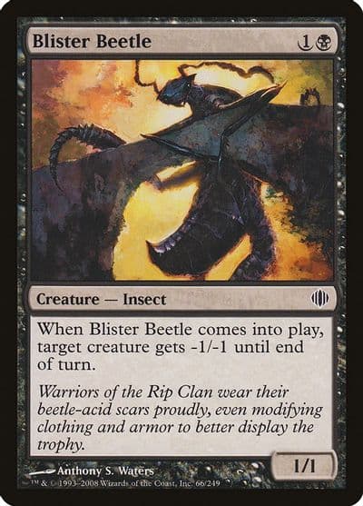 Blister Beetle Shards of Alara Magic card