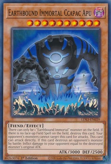 Earthbound Immortal Ccapac Apu Legendary Duelists: Season 3 Yu-Gi-Oh! card