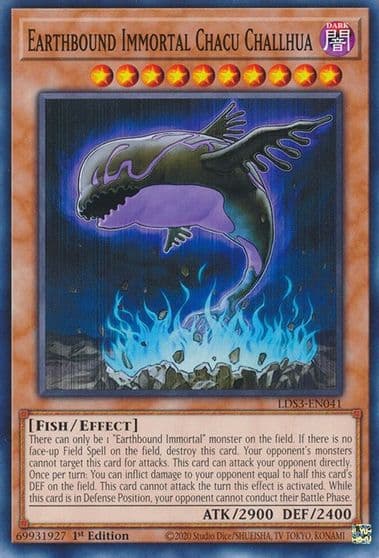Earthbound Immortal Chacu Challhua Legendary Duelists: Season 3 Yu-Gi-Oh! card