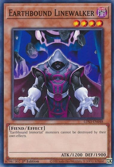 Earthbound Linewalker Legendary Duelists: Season 3 Yu-Gi-Oh! card