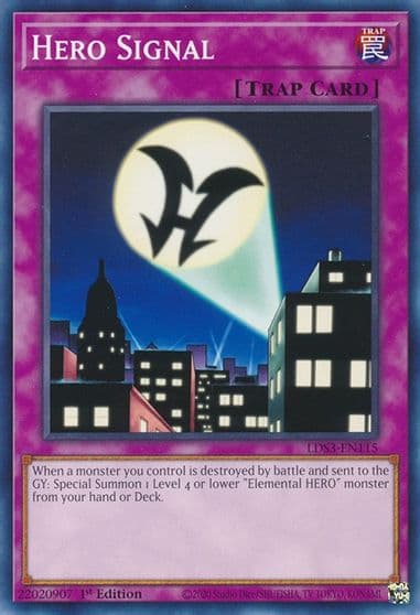 Hero Signal Legendary Duelists: Season 3 Yu-Gi-Oh! card